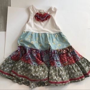 Matilda Jane mixed media twirl dress